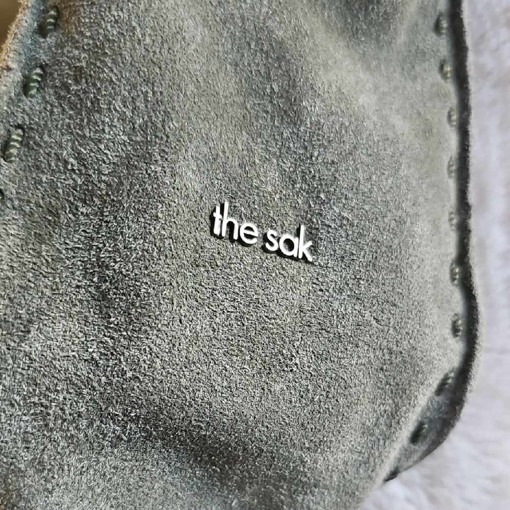 The Sak Green Suede Bag